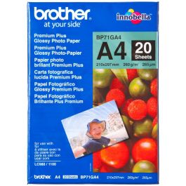 BROTHER Papel Inkjet Glossy A4 20h 260g/m2 Precio: 10.78999955. SKU: B133F93L5B