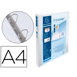 Exacompta Carpeta Canguro 2 Anillas 16 mm DIN A4+ Polipropileno Personalizable 3 Bolsillos Blanco Precio: 3.69000027. SKU: B126MVRMMQ