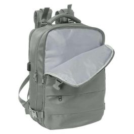 Safta Mochila de Viaje para Cabina, Portátil 15,6 pulgadas, Real Madrid 1ª Equipación 25/26, 440x290x190 mm