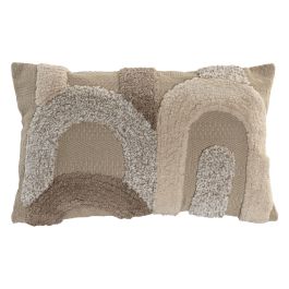 DKD Home Decor Cojín Decorativo Estilo Boho de Algodón Beige 30x50 cm, Hecho a Mano, Pack de 2 Unidades, con Cremallera, Gramaje 350 grs Precio: 25.5899996. SKU: B1EA3J7LBG
