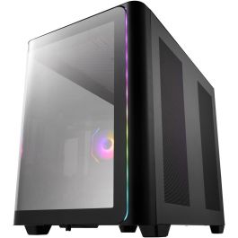 FSP Caja Torre Midi M580-BA ARGB TG Negra ATX, micro ATX, Mini-ITX con Panel de Vidrio Templado para Gaming