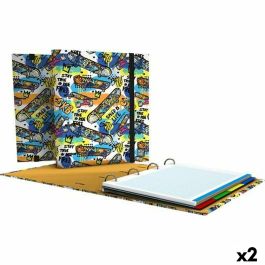 Carpeta de anillas Grafoplas Carpebook Street Multicolor A4 (2 Unidades) Precio: 29.94999986. SKU: S8424570