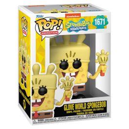 Funko Figura POP Bob Esponja Glove World de Vinilo 9cm