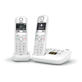 Gigaset Teléfono Fijo AS690 A Duo Blanco Inalámbrico Con Contestador Precio: 87.5000005. SKU: B1A53EP5LK