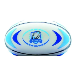 Lexibook Despertador Digital con Luz Nocturna Luminosa 3D de Pelota de Rugby y Efectos de Sonido