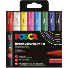 Posca PC-1M/8C Rotulador Pintura Punta Cónica 0,7-1 mm Estuche 8 Colores Básicos Precio: 23.89000042. SKU: B135JFM33W