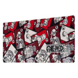 ERIK Alfombrilla Gaming One Piece 80x35cm Impermeable con Base Antideslizante y Bordes Reforzados para Teclado y Ratón