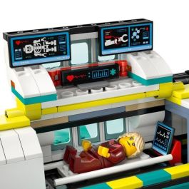 LEGO 60465 Ambulancia de Rescate Aéreo, Set de Construcción LEGO City para Niños de 6 Años en Adelante