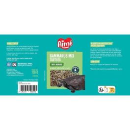 AIME Alimento Principal Camarones Gammarus 100% Natural para Tortugas - Dieta Equilibrada - 1L