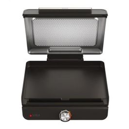 Ninja GR101EU Parrilla y Plancha de Interior Versátil para 4-5 personas con Temperatura Controlada hasta 260°C y Superficie Antiadherente