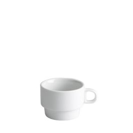 VIEJO VALLE CONSUL Taza de Café Apilable, Capacidad 12 cl (11 cl), Blanco, Dimensiones 9.5 x 7.5 x 5 cm (Set de 6) Precio: 4.0656. SKU: B15EE9L5CV