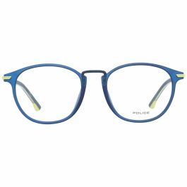 Montura de Gafas Hombre Police VPL558-490TA5 Azul Ø 49 mm Precio: 47.88999952. SKU: S7221666
