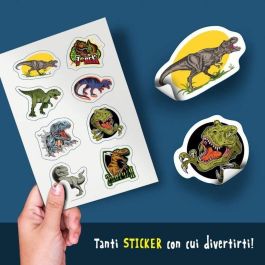 Lisciani Giochi LIS1695897584635 Kit Construcción STEM Dinosaurios, Colección Archéo-Ludic, Rompecabezas Realista, Juego Educativo