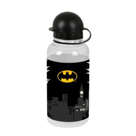 Batman Botella de agua 500 ml "Hero" Negra de Poliéster. Para niños de 3 años y más. Dimensiones 6,9x18xcm.