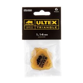 Dunlop 72 Púas Ultex Triangle Amber - 1.14 Mm