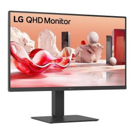 LG Monitor 27BA54QB-B 27" QHD 2560x1440 IPS HDR10 DP HDMI Pivot Antirreflectante Flicker Free Negr