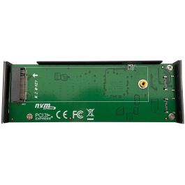 LC-Power LC-M2-C-NVME-2X2 Caja Externa SSD M.2 NVMe USB 3.2 Gen 2x2 Tipo C 20 Gbit/s Negro