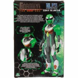 Gormiti GRV031 Figura articulada Vástago con armadura modelo Tierra 27 cm a partir de 4 años