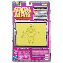 HASBRO Figura articulada Marvel Iron Man Count Nefaria 15cm con accesorios