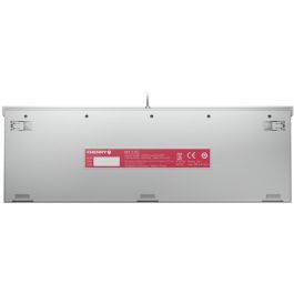 Cherry Teclado CHERRY TAS MX 2.0S RGB con Cable, Distribución DE, Blanco, Switches MX RED