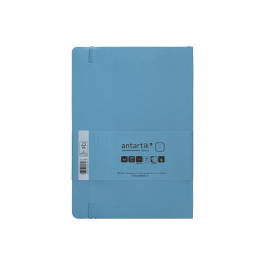 Antartik Cuaderno A5 Tapa Blanda Hojas Puntos Azul Claro 80 Hojas 80gr FSC