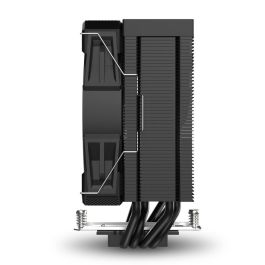 Sharkoon Ventilador CPU A40 120mm Negro con 220W TDP y Rodamiento FDB, Compatible Intel/AMD