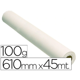 Sprintjet Papel Grafic Reprografia 100 grs. Blanco Mate para Plotter 610x45 mts. 1440 dpi Precio: 29.79000035. SKU: B1BL9NZTSF