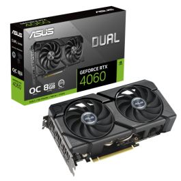 Asus Dual GeForce RTX 4060 8GB GDDR6 PCI Express 4.0 - Dual-RTX4060-O8G-EVO Asus Dual GeForce RTX 4060 8GB GDDR6 PCI Express 4.0 - Dual-RTX4060-O8G-EVO