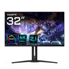 AORUS FO32U2P pantalla para PC 80 cm (31.5") 3840 x 2160 Pixeles 4K Ultra HD OLED Negro Precio: 1061.79000037. SKU: B1G39PCSD9