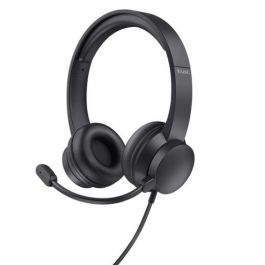 Trust Auriculares Ayda Estéreo Jack 3.5 mm Con Micrófono Ajustable Negro Precio: 16.99281045. SKU: B1EVNK9AEZ