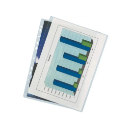 Leitz Bolsa de Plastificar DIN A4 Multitaladro 125 micras Caja de 100 Unidades