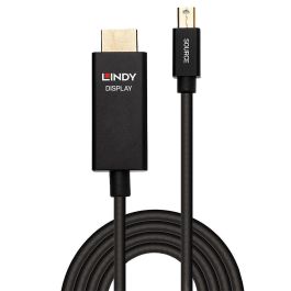 Adaptador Mini DisplayPort a HDMI LINDY 40920 Negro 50 cm Adaptador Mini DisplayPort a HDMI LINDY 40920 Negro 50 cm