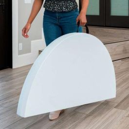 Mesa Plegable Lifetime Blanco 122 x 73,5 x 122 cm Acero Plástico Mesa Plegable Lifetime Blanco 122 x 73,5 x 122 cm Acero Plástico