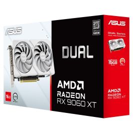 ASUS RX 9060 XT 16GB GDDR6 White Tarjeta Gráfica