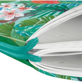 Herlitz my.book Cuaderno Flexible Ladylike Jungle A4 80 Hojas Rayado Cubierta PP Verde Multicolor