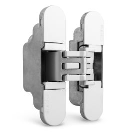 Koblenz K2700 Bisagra Invisible Cromo Satinado 60kg 120x76mm para Panelar Puerta y Pared