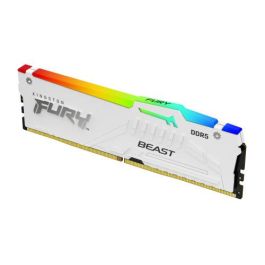Memoria Kingston 16Gb 6000Mt/S Ddr5 Cl30 Fury Beast White Rgb Xmp - KF560C30BWA-16 Precio: 75.79000044. SKU: B1J3X9X795