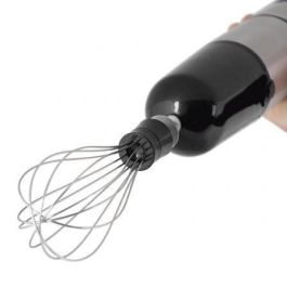 Orbegozo BT 2760 Batidora de Mano 1000W con Vaso 600ml, Picador 500ml y Batidor, Acero Inoxidable, 2 Velocidades + Turbo