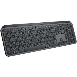 Logitech MX Keys Teclado Inalámbrico Iluminado Avanzado Graphite Bluetooth USB