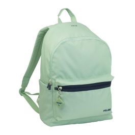 Mochila escolar 4 cremalleras 21l verde, serie 1918. Mochila escolar 4 cremalleras 21l verde, serie 1918.