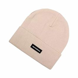 Gorro New Balance Linear Knit Cuffed Blanco Cálido Gorro New Balance Linear Knit Cuffed Blanco Cálido