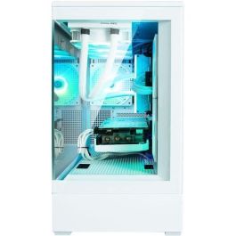 Caja de PC sin fuente de alimentación - ZALMAN P30 (Blanco) - Torre media - Formato M-ATX