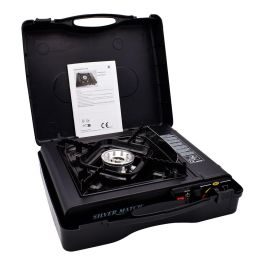 Cocina portátil de gas de 1 fuego, 20 kw, 146 g/h