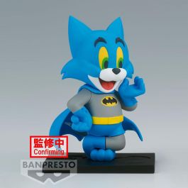 Warner Bros - Tom and Jerry - Figura Tom Batman 100th Anniversary 8cm