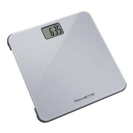 BÁSCULA DE BAÑO ROWENTA PREMIO GRIS - PANTALLA LCD CON DÍGITOS DE 30MM - CAPACIDAD 160KG - GRADUACION 100G - ENCENDIDO AUTOMÁTICO