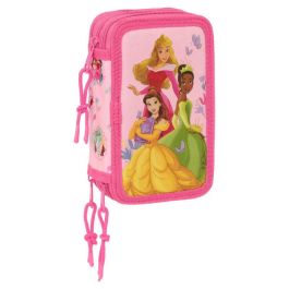 Safta Plumier Escolar Triple Cremallera 37 Piezas Princesas Disney 195x125x55 mm Precio: 26.49999946. SKU: B1FQH6FW4F