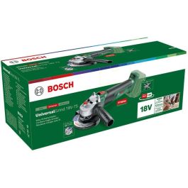 Bosch UniversalGrind 18V-75 Amoladora Angular 125mm 18V 4Ah 12000 RPM Velocidad Ajustable