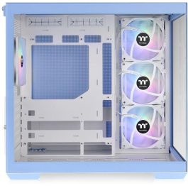 Thermaltake View 380 TG ARGB Midi Tower PC Azul ATX/microATX/Mini-ITX con Vidrio Templado para Gaming