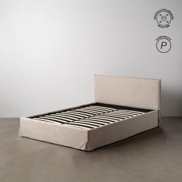 Cama Canapé Beige Tejido Dormitorio 166 X 215 X 96 cm Precio: 466.88999984. SKU: B1D7BXPLHZ