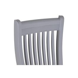 DKD Home Decor Silla Tradicional Victoria Gris Natural 40 x 94.5 x 42 cm